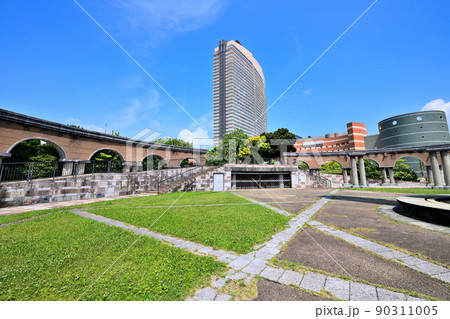 福岡市 都市風景 ヒルトン福岡シーホーク 福岡市 都市風景 ヒルトン福岡シーホーク 90311005