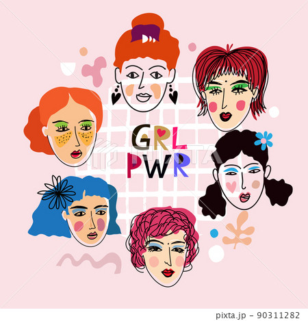 Girl Power card 5 Girl Power card 5 90311282