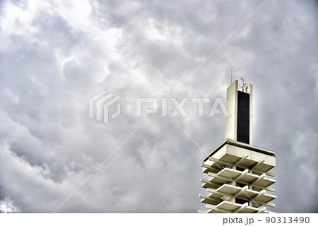 【東京】世田谷区　駒沢公園の記念塔 90313490