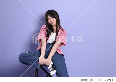 Cute Asian Girl Cute Asian Girl 90317294