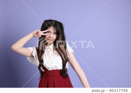 Cute Asian Girl 90317748