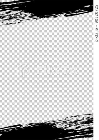 Brush frame vertical black 90320725