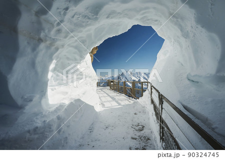 Landscape of Aiguille du Midi, Chamonix Mont Blanc valley, France Landscape of Aiguille du Midi, Chamonix Mont Blanc valley, France 90324745