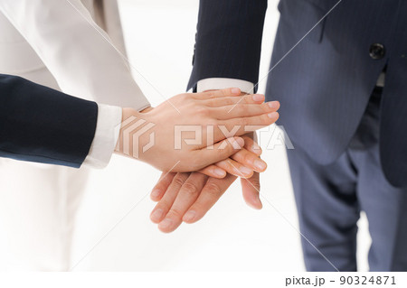 ビジネス チームワーク 手 ビジネス チームワーク 手 90324871