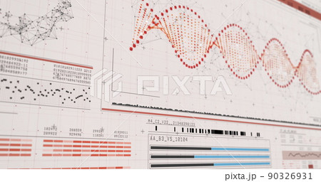 Digitally generated dna structure 90326931