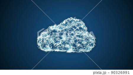 Conceptual image of cloud computing 90326991