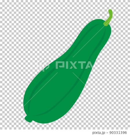 Simple and cute loofah illustration white background vector clip art 90331396