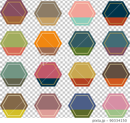 Convenient Japanese color frame set 90334150