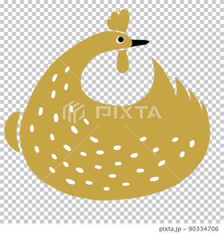A jumping chicken A jumping chicken 90334706