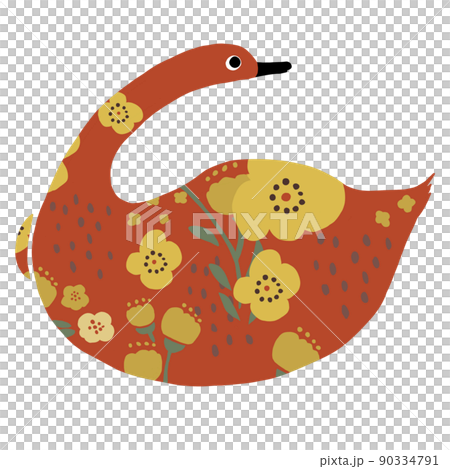 Bird looking back 90334791