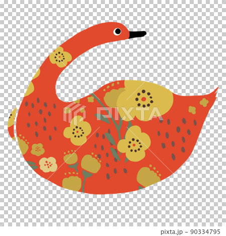 振り向く鳥 振り向く鳥 90334795