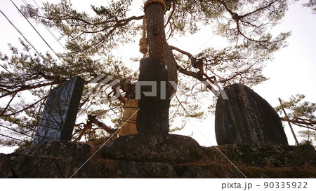 信濃國一之宮 諏訪大社 下社 木落し坂 島木赤彦の歌碑 信濃國一之宮 諏訪大社 下社 木落し坂 島木赤彦の歌碑 90335922