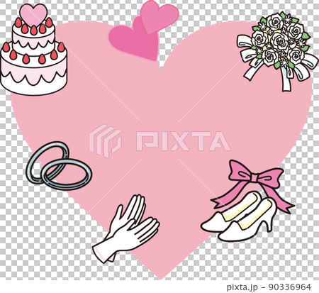 Wedding image_color_hearts and accessories Wedding image_color_hearts and accessories 90336964