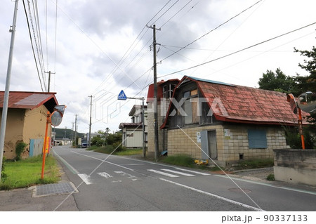 岩手 九戸 牧場のある風景 岩手 九戸 牧場のある風景 90337133