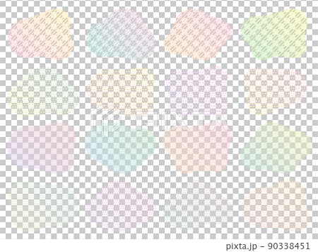 Pale gradient frameset with abstract dots and stripes Pale gradient frameset with abstract dots and stripes 90338451