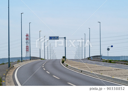 国道の橋の交通 国道254号 朝霞大橋 走行車無し 2022.05 a-1 国道の橋の交通 国道254号 朝霞大橋 走行車無し 2022.05 a-1 90338852