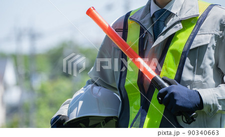 建設業・警備員・ガードマン イメージ 建設業・警備員・ガードマン イメージ 90340663