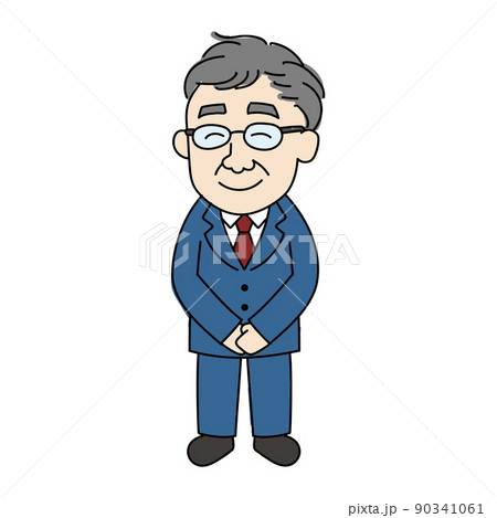 微笑んで立っているスーツの男性の全身 弁護士、先生、税理士 微笑んで立っているスーツの男性の全身 弁護士、先生、税理士 90341061