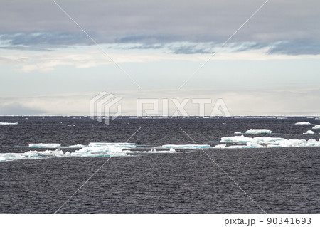 Antarctica - Non-Tabular Iceberg 90341693