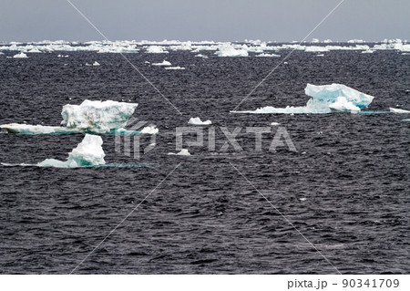 Antarctica - Non-Tabular Iceberg 90341709