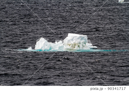 Antarctica - Non-Tabular Iceberg 90341717