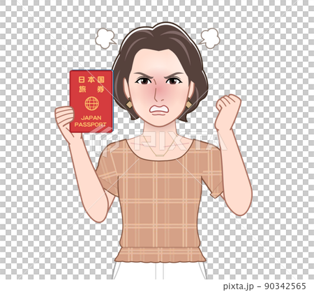 夏服を着た若い女性 夏服を着た若い女性 90342565