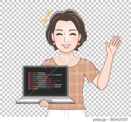 Young woman in summer clothes 90342597