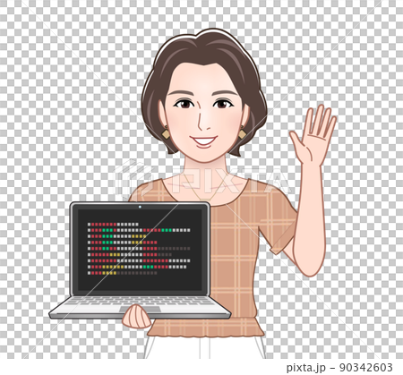 Young woman in summer clothes 90342603