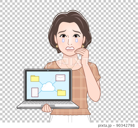 穿著夏裝的年輕女子 穿著夏裝的年輕女子 90342798