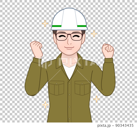 実習中の男性 実習中の男性 90343435