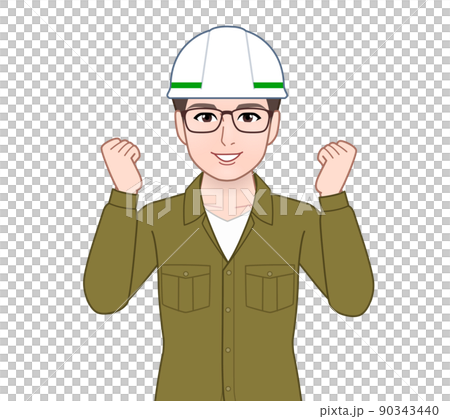 実習中の男性 実習中の男性 90343440