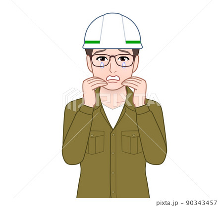 実習中の男性 90343457