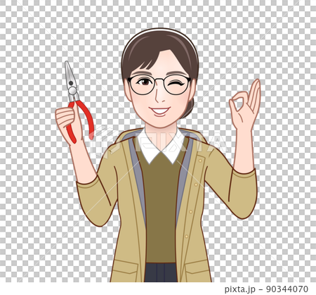 穿著山地連帽衫的活躍女性 穿著山地連帽衫的活躍女性 90344070