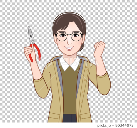 穿著山地連帽衫的活躍女性 90344072