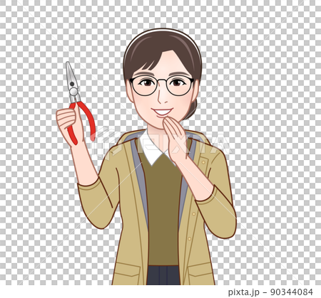 穿著山地連帽衫的活躍女性 90344084