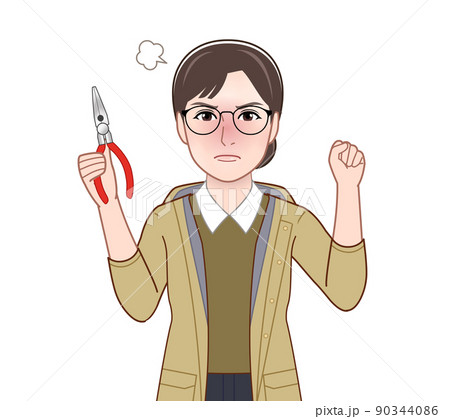 マウンテンパーカーを着たアクティブな女性 マウンテンパーカーを着たアクティブな女性 90344086