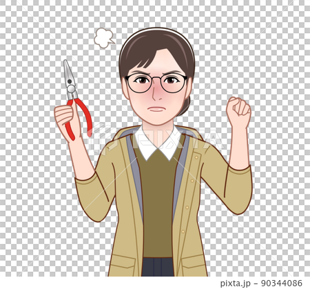 穿著山地連帽衫的活躍女性 90344086