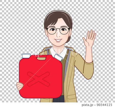 マウンテンパーカーを着たアクティブな女性 マウンテンパーカーを着たアクティブな女性 90344115
