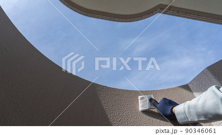 リフォーム・塗装業者イメージ|ベランダの手すり壁 リフォーム・塗装業者イメージ|ベランダの手すり壁 90346061