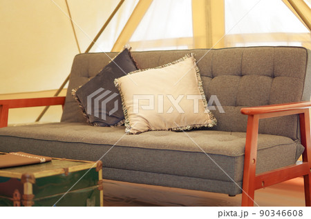 グランピングテントのソファー 90346608