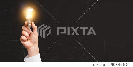 Business, creative idea concept with light bulb Business, creative idea concept with light bulb 90346630