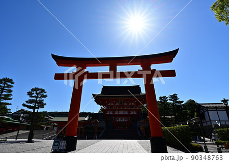 伏見稲荷大社より 伏見稲荷大社より 90348763