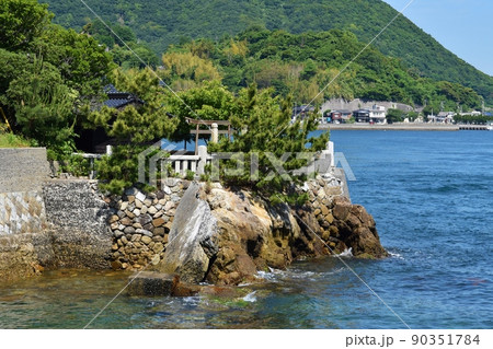 初夏の長島の風景 山口 初夏の長島の風景 山口 90351784
