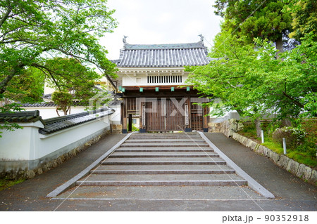 園部城跡の櫓門／京都府立園部高等学校（京都府園部市） 90352918