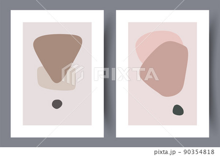 Abstract vector wall art background. 90354818