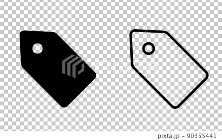 Tag icon material 90355441