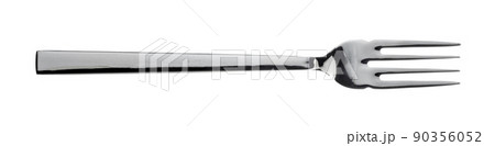 Silver fork silverware isolated on white background Silver fork silverware isolated on white background 90356052
