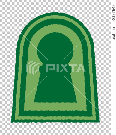 前方後円墳 90357642