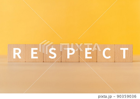 リスペクト・尊敬のイメージ|「RESPECT」と書かれた積み木 リスペクト・尊敬のイメージ|「RESPECT」と書かれた積み木 90359036