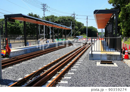 『交通未来都市うつのみや』建設が進む…芳賀・宇都宮LRT 90359274
